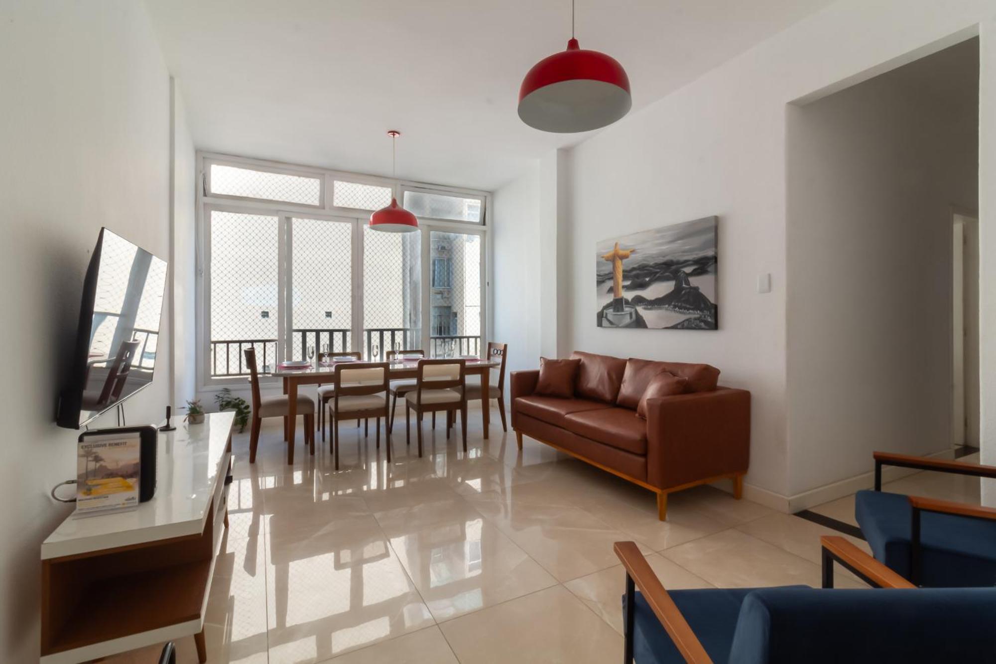 Aconchego Em Copacabana - Para 8 Pessoas - Sf704 Z3 Ρίο ντε Τζανέιρο Εξωτερικό φωτογραφία